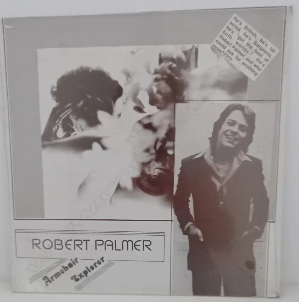Robert Palmer, Armchair Explorer, (Sealed Album) Image 1++